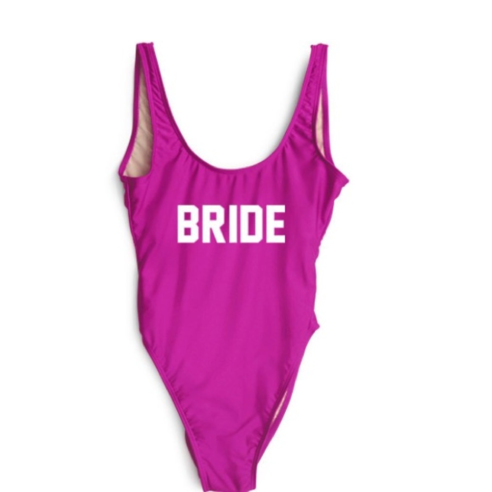 Bride One Piece Swimsuit